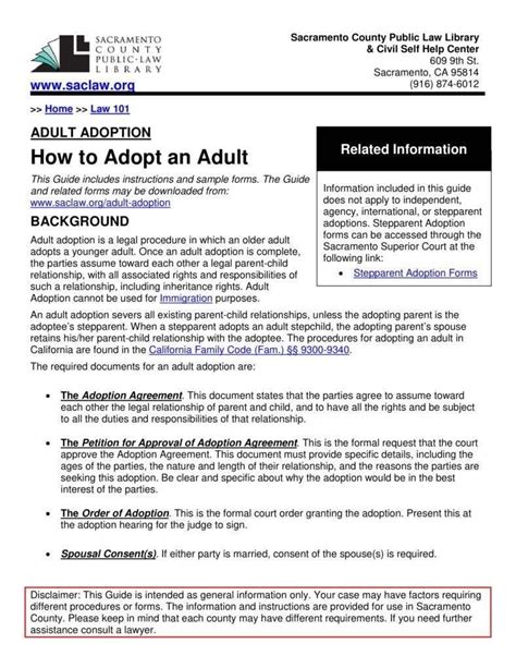 GUIDELINES ON THE ADOPTION OF THE NEW FORMS FOR .
